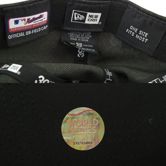 New Era 39Thirty Houston Astros 2017 World Series Champions Adult OSFM Cap Hat - Picture 12 of 12